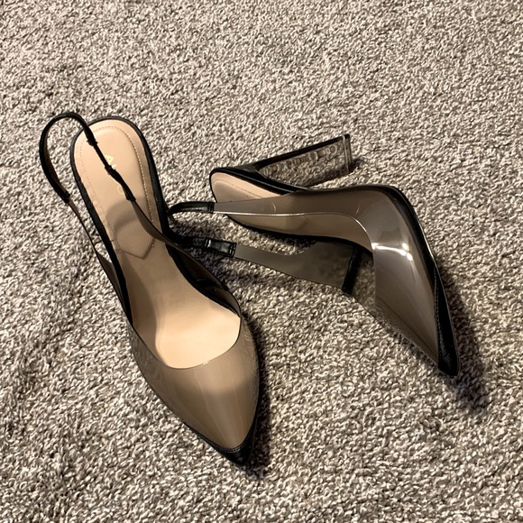 Used Aldo Jelly Slingback Heels Size 10 - Picture 2 of 7